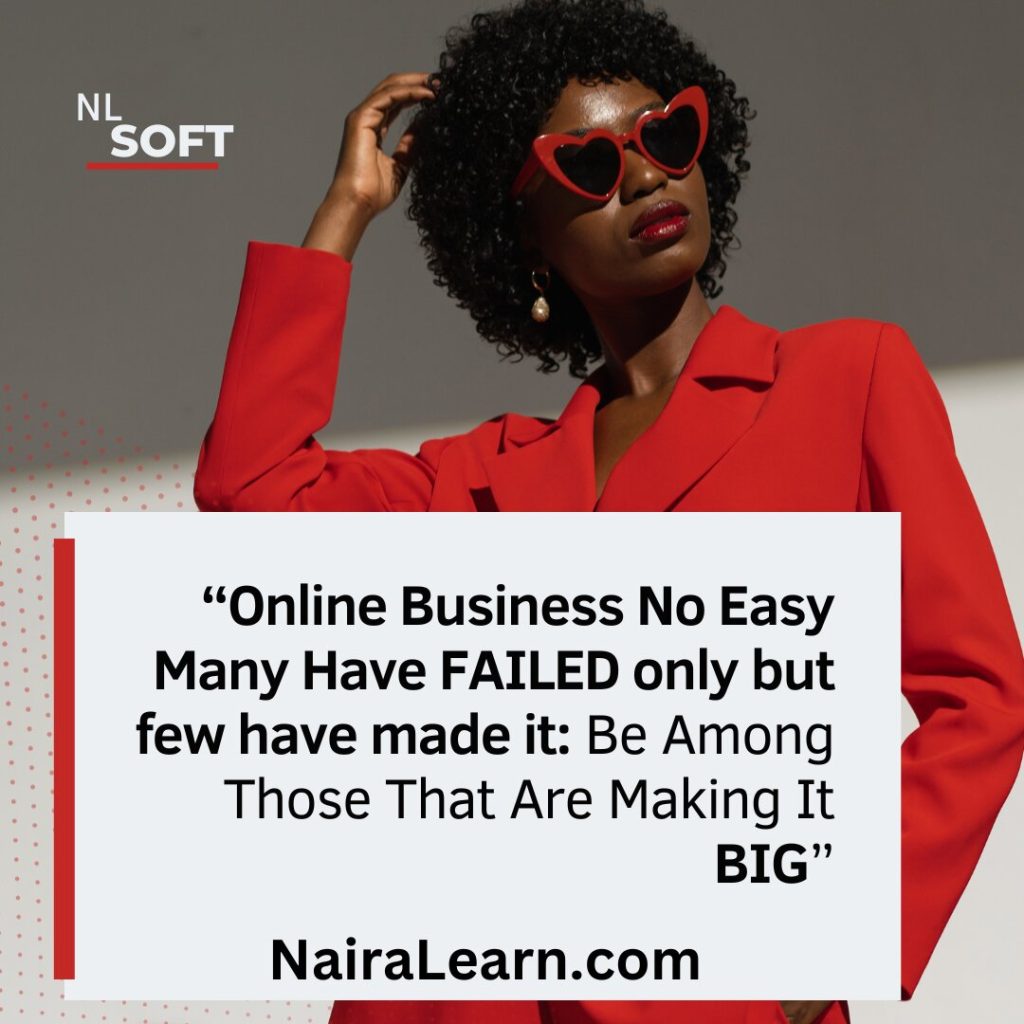 Online Business Is Not Easy, Mbonu Watson